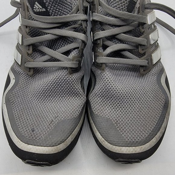 Adidas Ultra Boost Mens 8 Metallic Silver Black Chrome Shoes Future Human main image 12